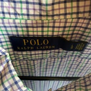 Men’s Polo Ralph Lauren Button Down Dress Shirt